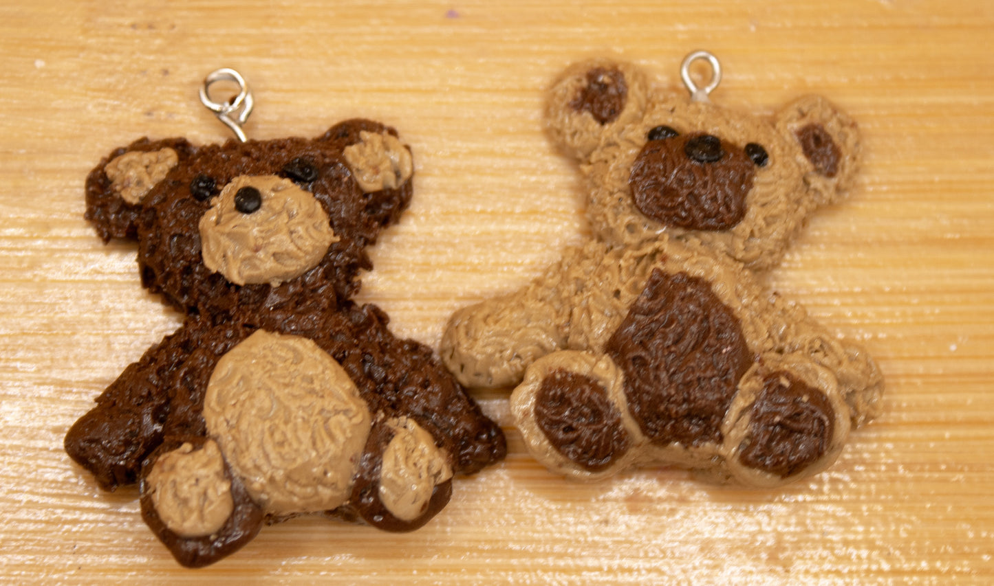 Large Teddy Bear earrings