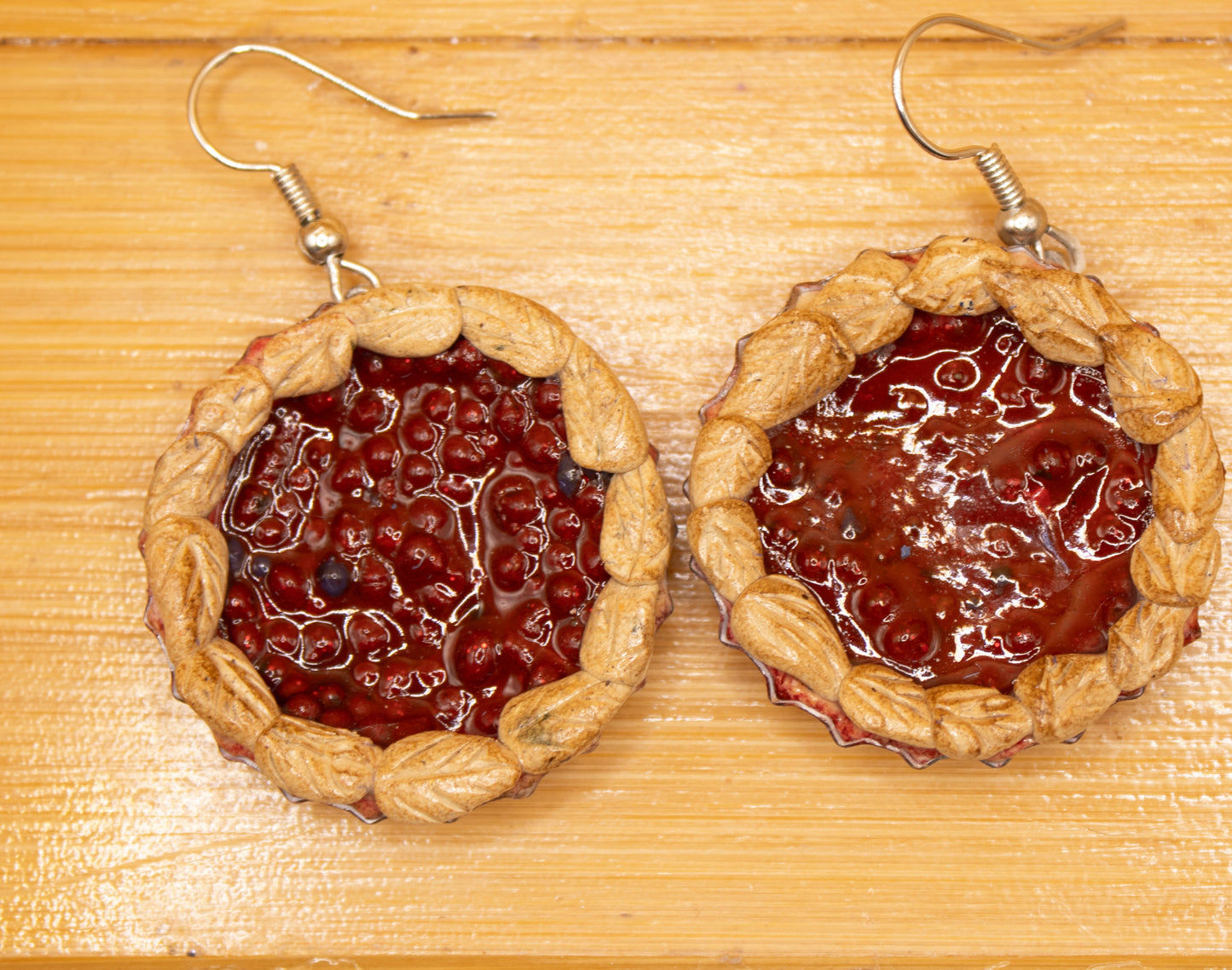 cranberry Pie earrings