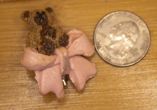 Bear Bow pin