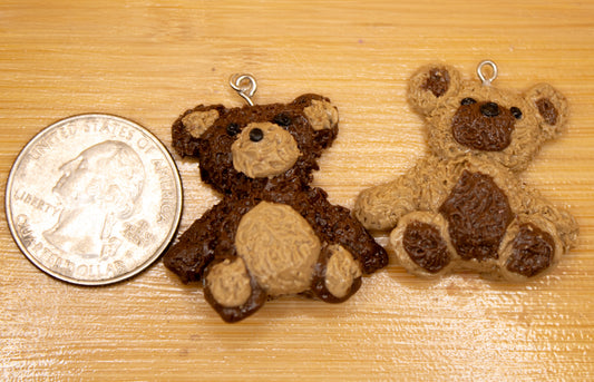 Large Teddy Bear earrings