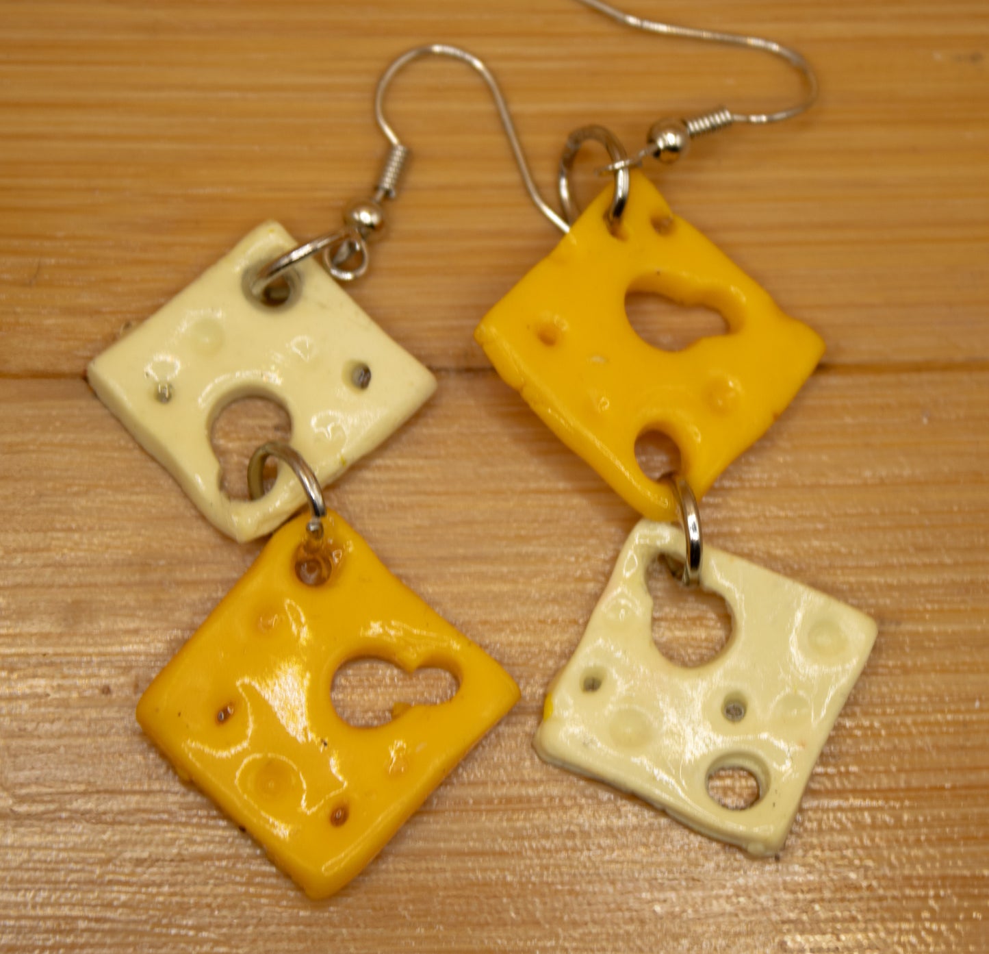 Cheese Slice earrings