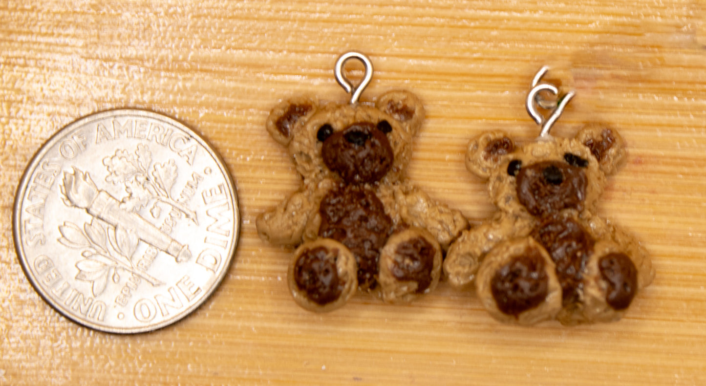 Small Teddy Bear earrings