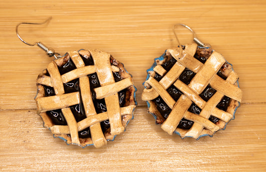 Apple & Blueberry Pie Earrings