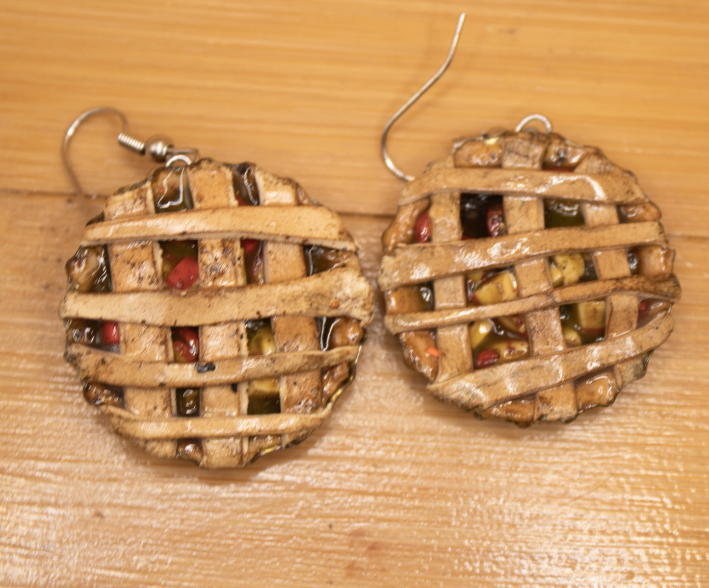 Apple & Blueberry Pie Earrings