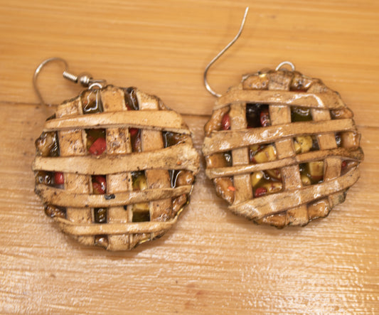 Apple & Blueberry Pie Earrings