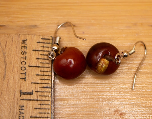 Apple earrings