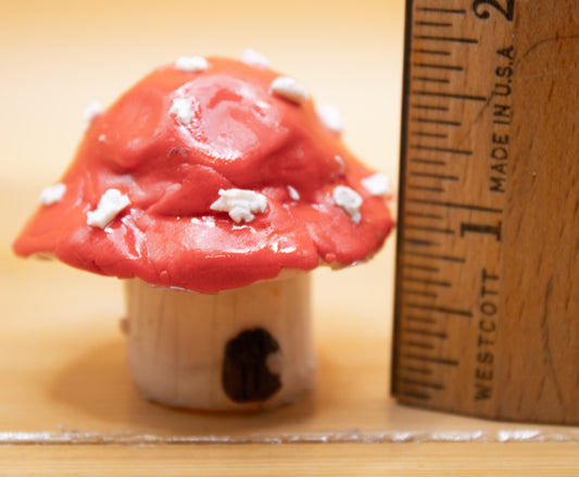 Small Mushroom jar