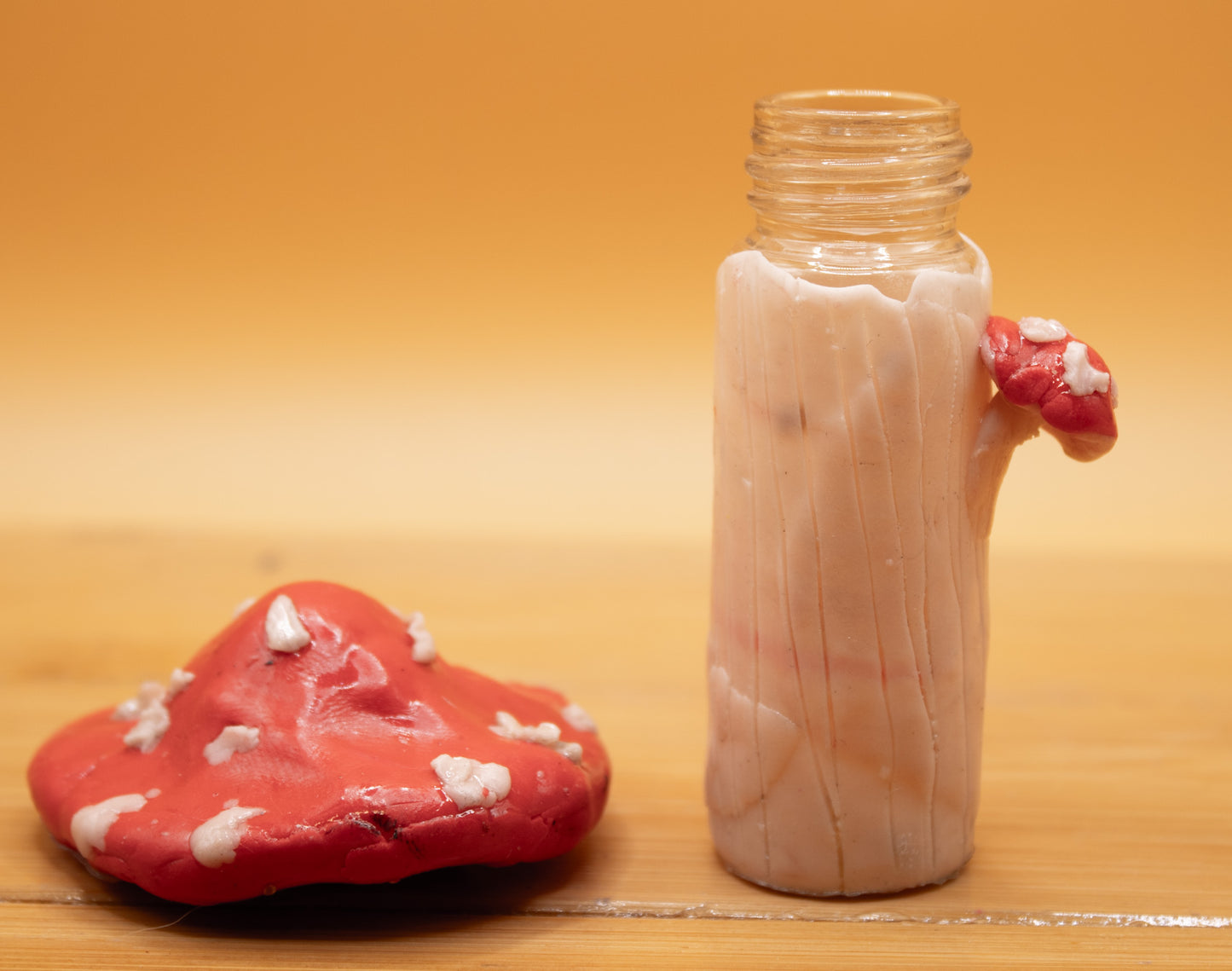 Tall Mushroom jar