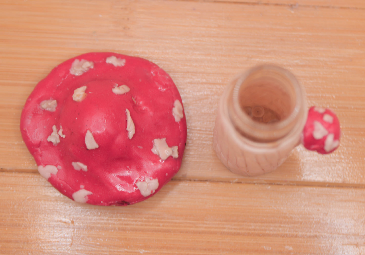 Tall Mushroom jar